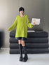Textured Knit Hoodie Top